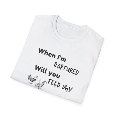RAPTURED - CHICKEN T-SHIRT - W - BK