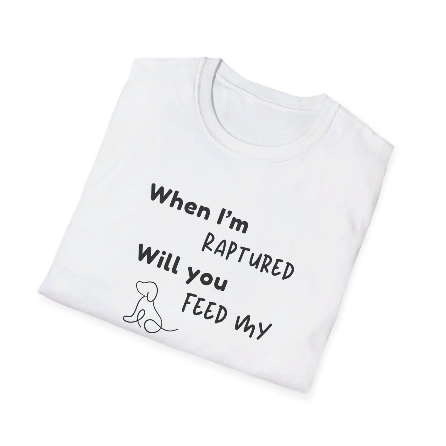 RAPTURED - DOG T-SHIRT - SS - BK
