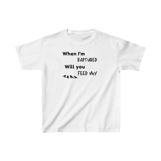 RAPTURED BIRD T-SHIRT - BK