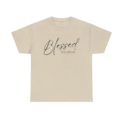 BLESSED T-SHIRT - HC - BK