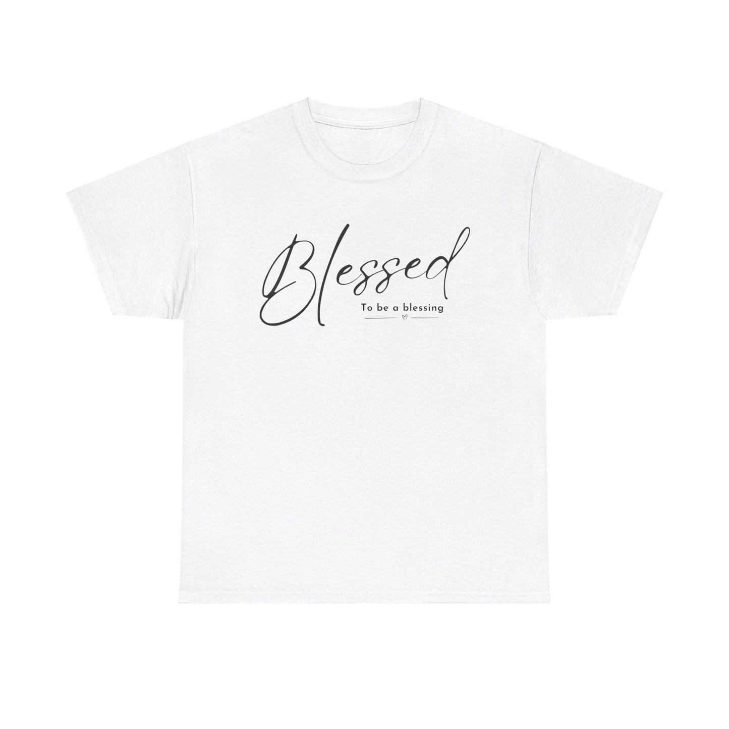 BLESSED T-SHIRT - HC - BK