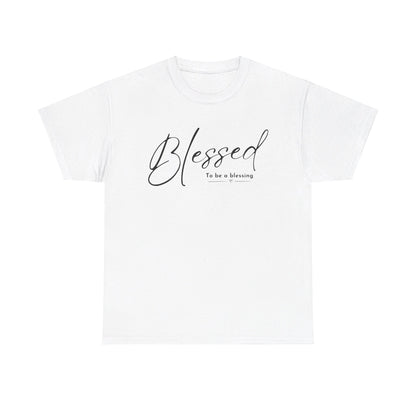 BLESSED T-SHIRT - HC - BK