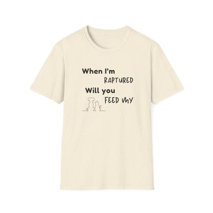 RAPTURED - DOG & CAT T-SHIRT - SS - DK