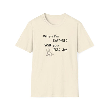 RAPTURED - DOG T-SHIRT - SS - BK