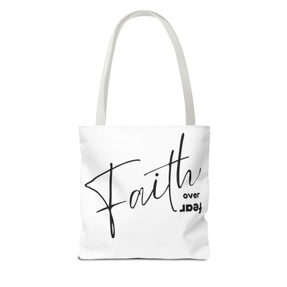 FAITH OVER FEAR - TOTE BAG