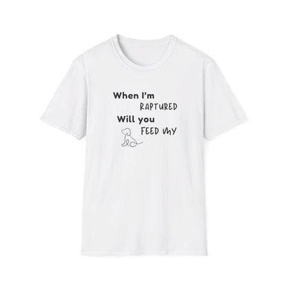 RAPTURED - DOG T-SHIRT - SS - BK