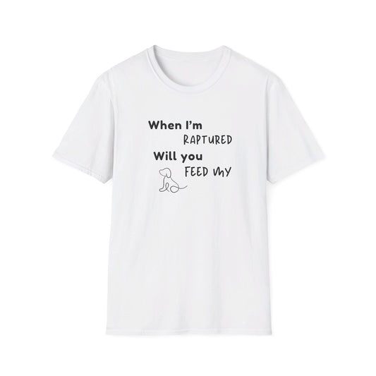 RAPTURED - DOG T-SHIRT - SS - BK