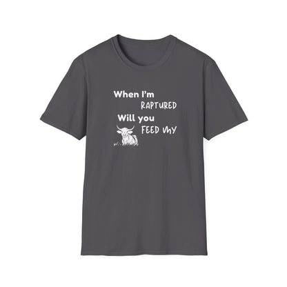 RAPTURED - COW T-SHIRT - M - WH