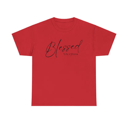 BLESSED T-SHIRT - HC - BK