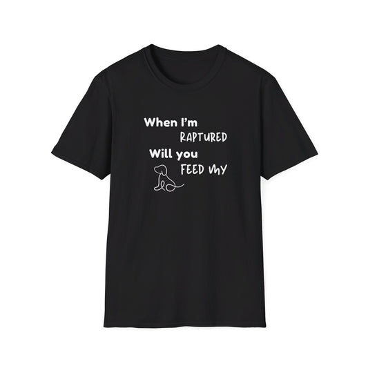 RAPTURED - DOG T-SHIRT - M - WH