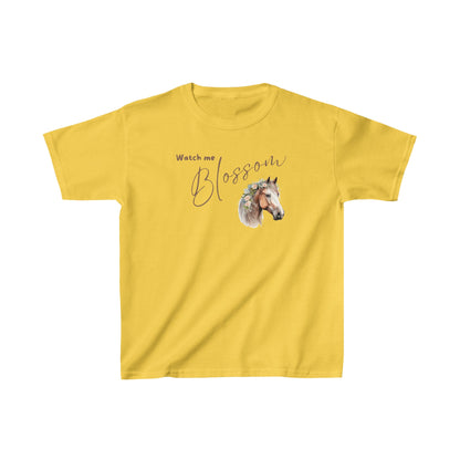 WATCH ME BLOSSOM T-SHIRT - HORSE - DK