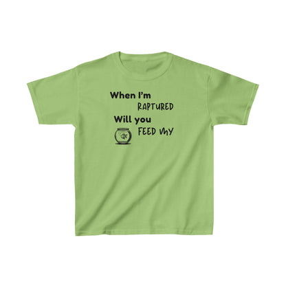 RAPTURED FISH T-SHIRT - BK