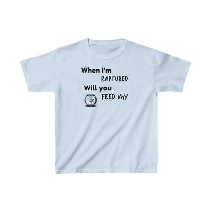 RAPTURED FISH T-SHIRT - BK