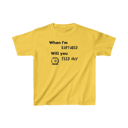RAPTURED FISH T-SHIRT - BK