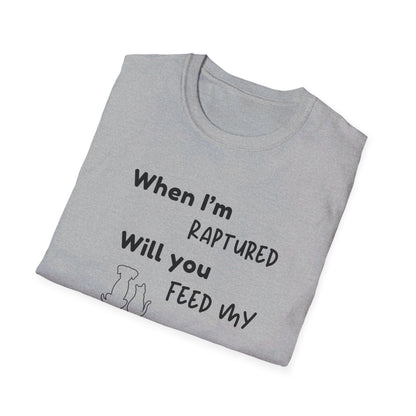 RAPTURED - DOG & CAT T-SHIRT - SS - DK