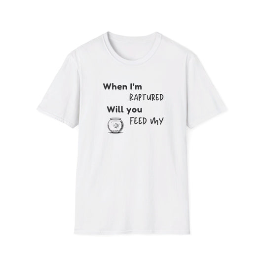 RAPTURED - FISH T-SHIRT - M - BK