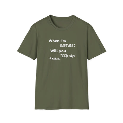 RAPTURED - BIRDS T-SHIRT - M - WH