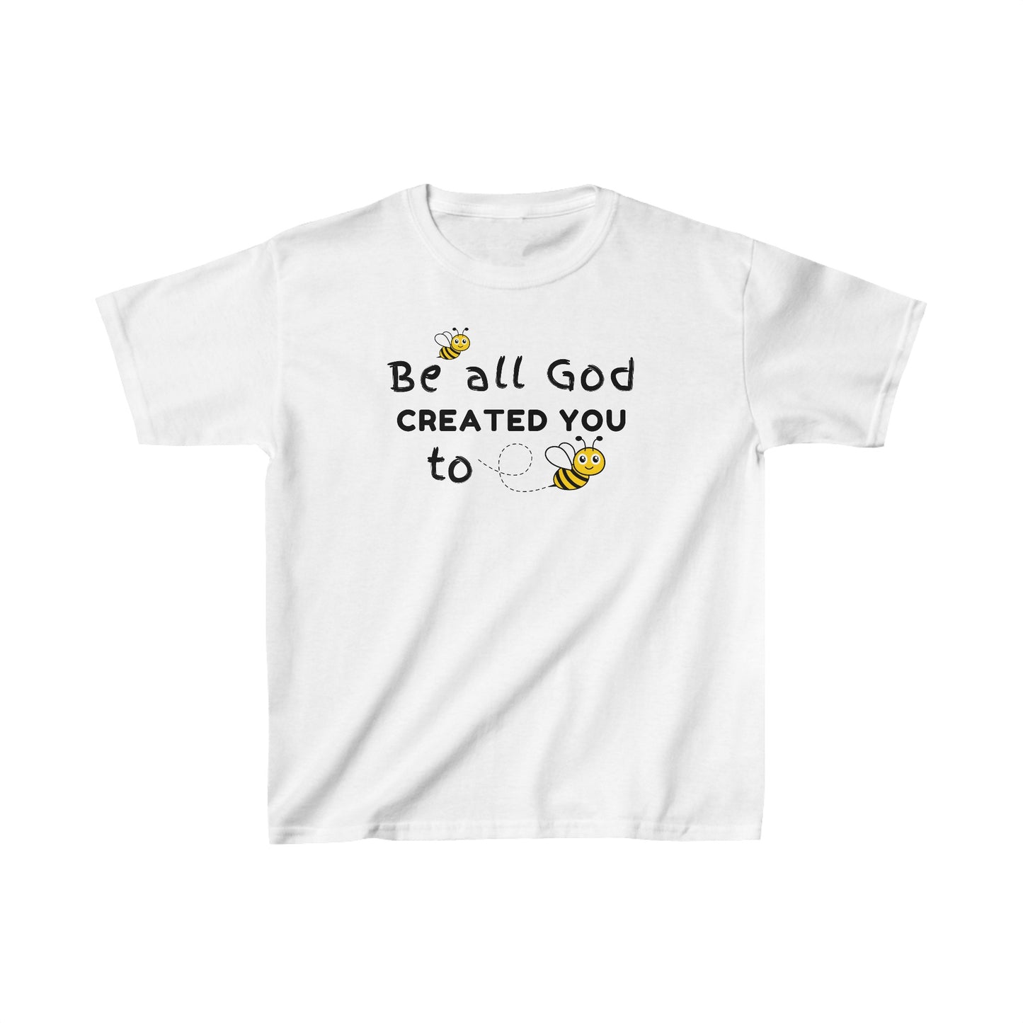 BE ALL YOU CAN BEE T-SHIRT - BK
