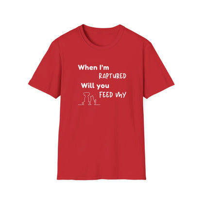 RAPTURED - DOG & CAT T-SHIRT - W - WH