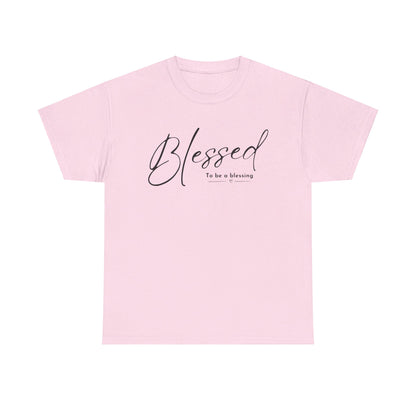 BLESSED T-SHIRT - HC - BK