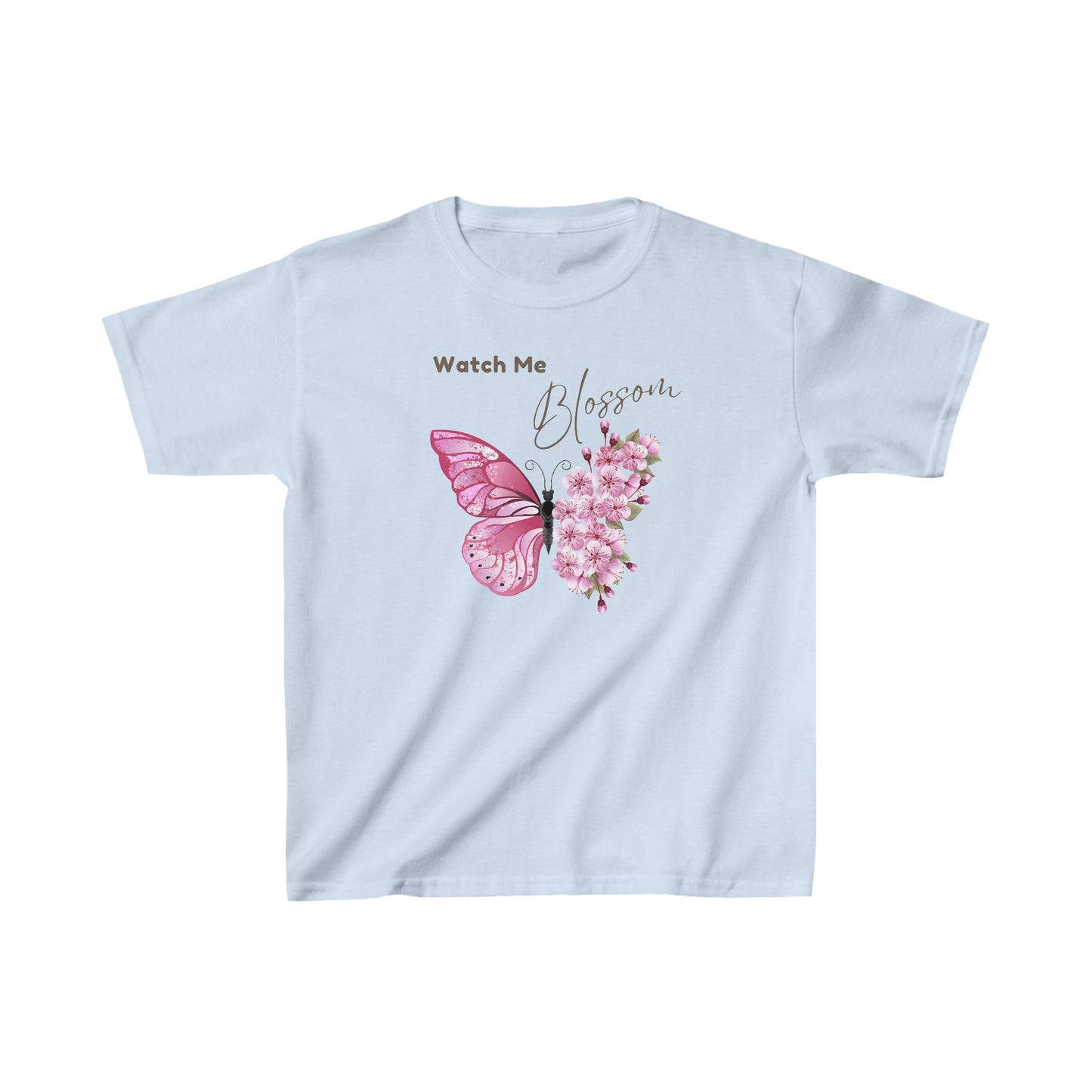 WATCH ME BLOSSOM T-SHIRT - BUTTERFLY - DK