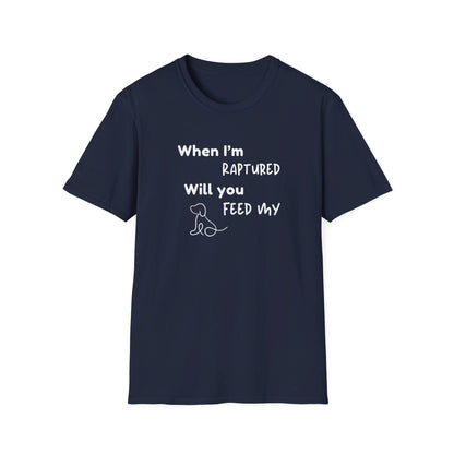 RAPTURED - DOG T-SHIRT - M - WH