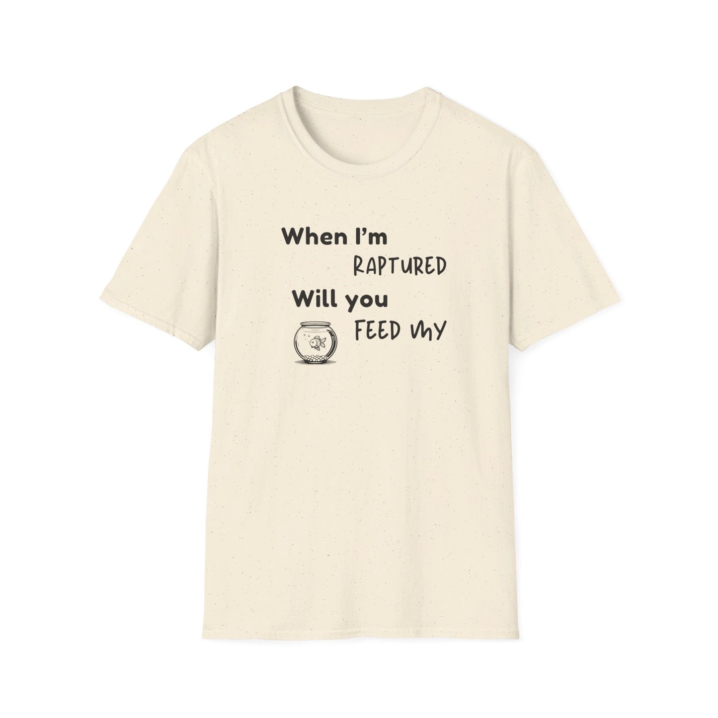 RAPTURED - FISH T-SHIRT - M - BK