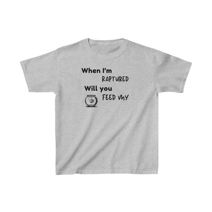 RAPTURED FISH T-SHIRT - BK