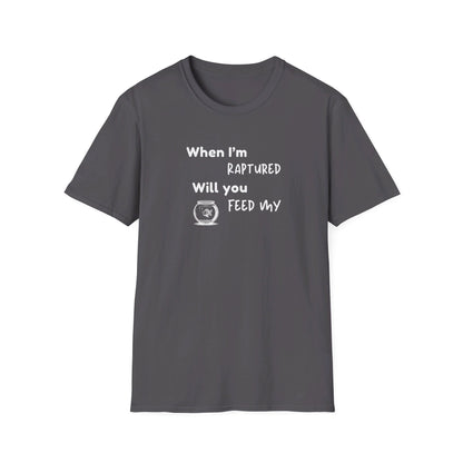 RAPTURED - FISH T-SHIRT - M - WH