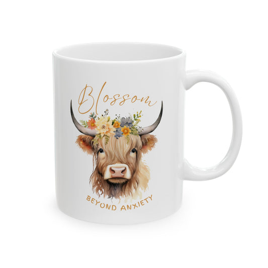 BLOSSOM BEYOND ANXIETY - MUG