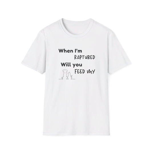 RAPTURED - DOG & CAT T-SHIRT - SS - DK