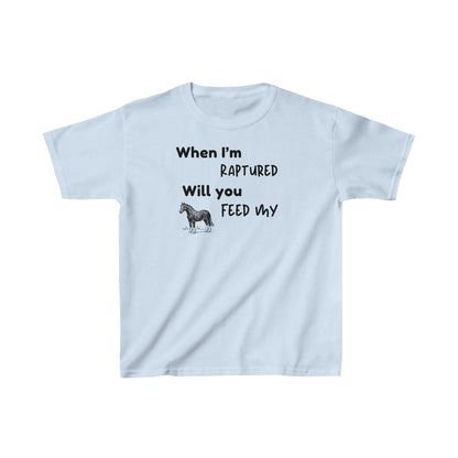 RAPTURED HORSE T-SHIRT - BK