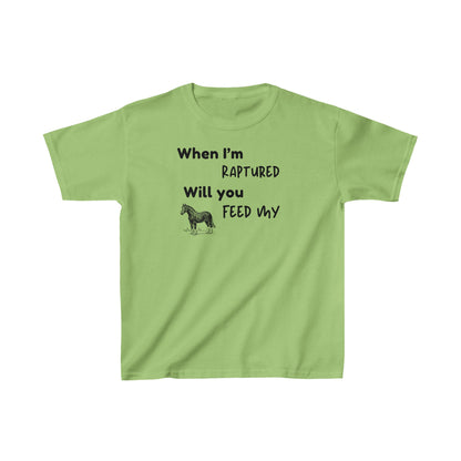 RAPTURED HORSE T-SHIRT - BK