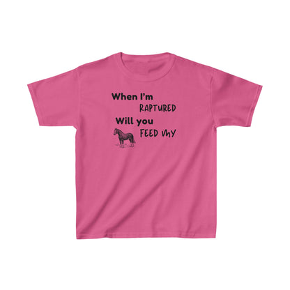 RAPTURED HORSE T-SHIRT - BK