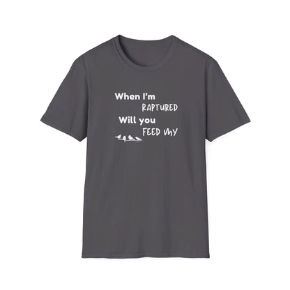 RAPTURED - BIRDS T-SHIRT - M - WH