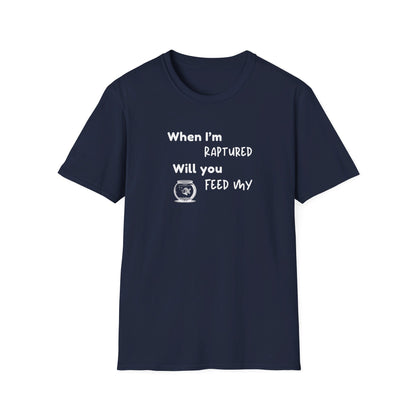 RAPTURED - FISH T-SHIRT - M - WH