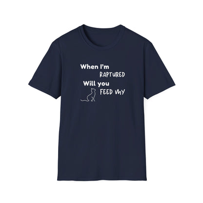 RAPTURED - CAT T-SHIRT - W - WH