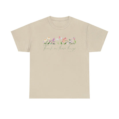 THINKING ON THESE THINGS T-SHIRT - HC - GN