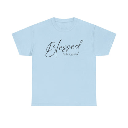 BLESSED T-SHIRT - HC - BK