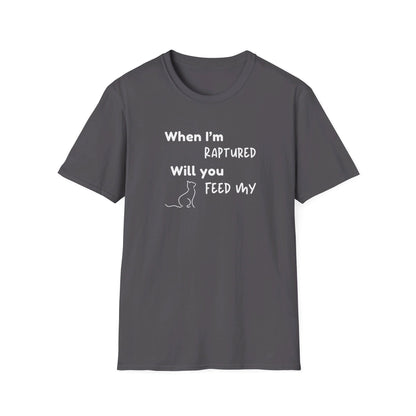 RAPTURED - CAT T-SHIRT - W - WH