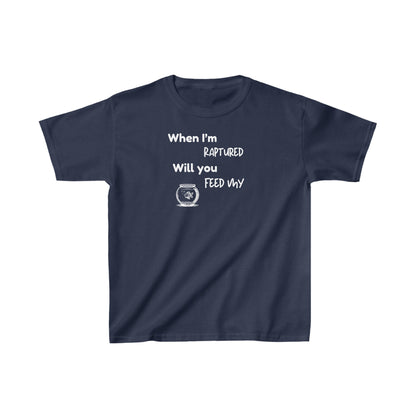 RAPTURED FISH T-SHIRT - WH