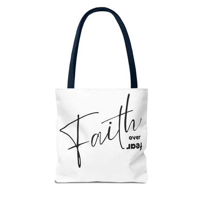 FAITH OVER FEAR - TOTE BAG