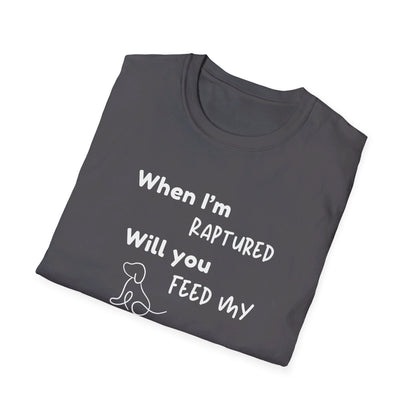 RAPTURED - DOG T-SHIRT - M - WH
