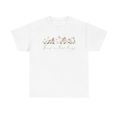 THINKING ON THESE THINGS T-SHIRT - HC - GN