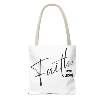 FAITH OVER FEAR - TOTE BAG