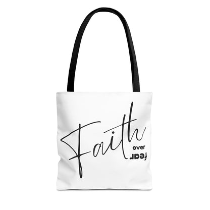FAITH OVER FEAR - TOTE BAG