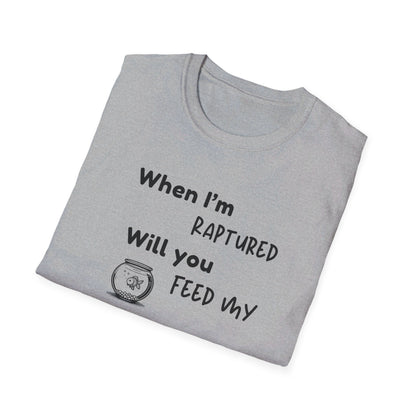 RAPTURED - FISH T-SHIRT - M - BK