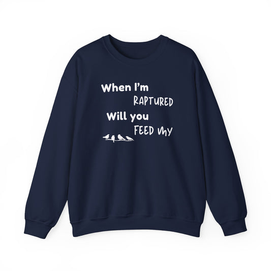 RAPTURED BIRD SWEATSHIRT - M - WH