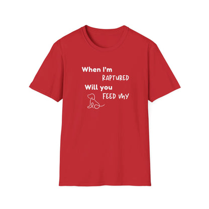 RAPTURED - DOG T-SHIRT - M - WH