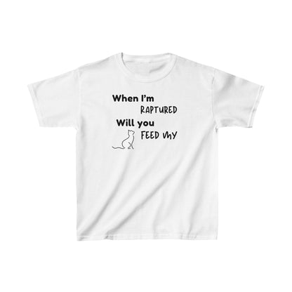 RAPTURED CAT T-SHIRT - BK